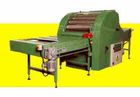 Horsehair stuffing teasing machine
